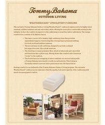 Weatherguard Cushion Info